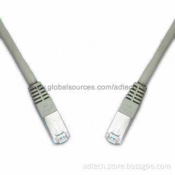 FTP Cat6 Patch Cords, UL-approved Molded in PVC